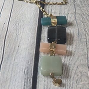 Elegant Noonday Collection Multi-Color Pendant Necklace